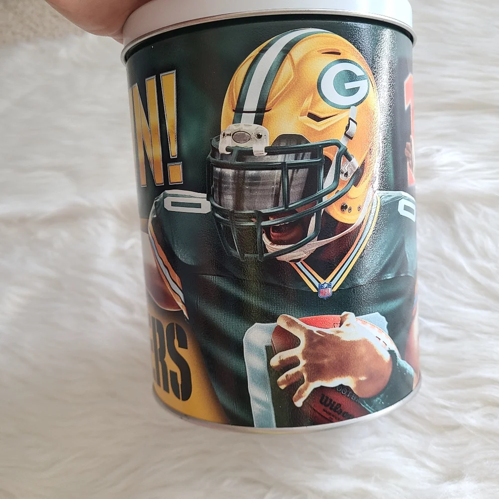 Green Bay Packer Steel Tin - Storage Containers